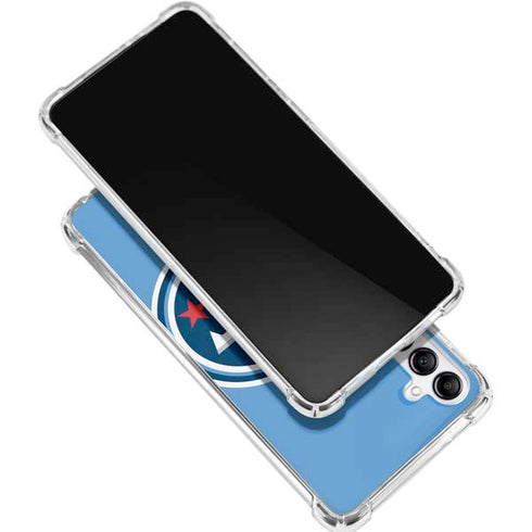 NFL Tennessee Titans Large Logo Galaxy A15 5G Clear Case